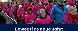 Beitragsbild Neujahrslauf - reger Andrang beim 27. Lauf 2025 © Kreissportbund Saalekreis (Bearbeitung durch Pressestelle) beitragsbild neujahrslauf