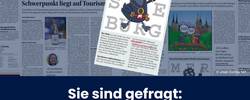 der MZ Artikel vom 14.01.2025 über die neue Rabenfigur, die die Stadt für Kinder repräsentieren soll