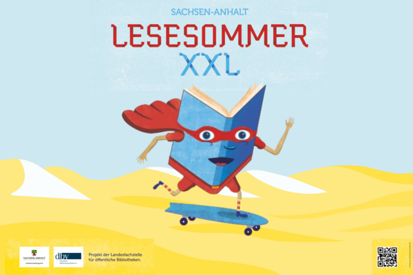 Der Lesesommer XXL in Sachsen-Anhalt feiert 15. Jubiläum © A. Wünsch lesesommer plakat quer 002